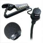 Sony ECM-44B (ECM44B, ECM-44, ECM44) Omni-directional Lavalier (tie-clip) Microphone with XLR - Pre Amp Sony ECM-44B (ECM44B, ECM-44, ECM44) Omni-directional Lavalier (tie-clip) Microphone with XLR - Pre Amp