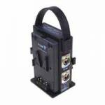 Hawk-Woods XE-84 (XE84) V-Lok Dual Docking Adaptor with XLR3 (24v) and XLR4 (Nom) Outputs Hawk-Woods XE-84 (XE84) V-Lok Dual Docking Adaptor with XLR3 (24v) and XLR4 (Nom) Outputs