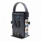 Hawk-Woods XE-83 (XE83) V-Lok Dual Docking Adaptor with Two XLR3 (24v 200w) Outputs Hawk-Woods XE-83 (XE83) V-Lok Dual Docking Adaptor with Two XLR3 (24v 200w) Outputs