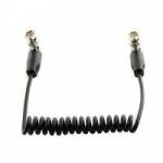 Shape SH10BN (SH-SH10BN) 10-inch Coil SDI Cable with BNC 90 Degree Connectors Shape SH10BN (SH-SH10BN) 10-inch Coil SDI Cable with BNC 90 Degree Connectors