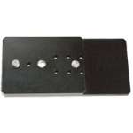 Sachtler 1063 C.O.G camera plate for fluid heads DV 12 SB (1205) and Video 15 SB (1505) to 25 Sachtler 1063 C.O.G camera plate for fluid heads DV 12 SB (1205) and Video 15 SB (1505) to 25