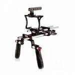 Shape A7SSM-OF - Offset Shoulder Mount with Cage and Top Handle for Sony A7S - (A7S-SM-OF) Shape A7SSM-OF - Offset Shoulder Mount with Cage and Top Handle for Sony A7S - (A7S-SM-OF)