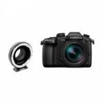 Panasonic Lumix DC-GH5 20.3MP Digital Single Mirrorless Compact System Camera with 12-60mm f2.8-4 Lens Metabones Canon EF to MFT Speed Booster XL 0.64x (Black Matt) (DC-GH5LEB-K/MB_SPEF-M43-BT3) Panasonic Lumix DC-GH5 20.3MP Digital Single Mirrorless Compact System Camera with 12-60mm f2.8-4 Lens Metabones Canon EF to MFT Speed Booster XL 0.64x (Black Matt) (DC-GH5LEB-K/MB_SPEF-M43-BT3)