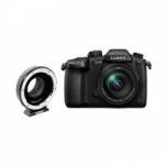 Panasonic Lumix DC-GH5 20.3MP Digital Single Mirrorless Compact System Camera with 12-60mm f3.5-5.6 Lens & Metabones Canon EF to Micro FourThirds T Speed Booster XL 0.64x (Black Matt) (DC-GH5MEB-K/ MB Panasonic Lumix DC-GH5 20.3MP Digital Single Mirrorless Compact System Camera with 12-60mm f3.5-5.6 Lens & Metabones Canon EF to Micro FourThirds T Speed Booster XL 0.64x (Black Matt) (DC-GH5MEB-K/ MB