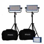Dracast Lighting Kit - The Interview Plus Kit - Includes 2x LED500 and 1x LED200A Lights with Battery Packs, 2x Stands and Cases (DRPL-INT-D) Dracast Lighting Kit - The Interview Plus Kit - Includes 2x LED500 and 1x LED200A Lights with Battery Packs, 2x Stands and Cases (DRPL-INT-D)