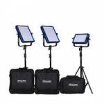 Dracast ENG Plus Kit - 2x LED1000Plus and 1x LED500Plus Heads with Stands - with Battery Plates and Soft Cases (DRPL-ENG) Dracast ENG Plus Kit - 2x LED1000Plus and 1x LED500Plus Heads with Stands - with Battery Plates and Soft Cases (DRPL-ENG)