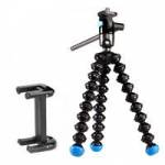 Joby (JB01314-BWW) GripTight GorillaPod Video for Smartphones - Mount and Flexible Tripod - Black/Blue Joby (JB01314-BWW) GripTight GorillaPod Video for Smartphones - Mount and Flexible Tripod - Black/Blue