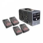 Swit Electronics 4x S-8192A 92+92Wh Dividable Gold Mount Battery Packs and 1x Swit D-3004A Gold Mount Battery Charger Swit Electronics 4x S-8192A 92+92Wh Dividable Gold Mount Battery Packs and 1x Swit D-3004A Gold Mount Battery Charger