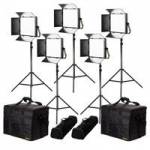 Ikan LB10-5PT-KIT (LB105PTKIT) Lyra 1x1 Bi-Colour 5-Point Soft Panel LED Light Kit with Gold and V-Mount Battery Plate Ikan LB10-5PT-KIT (LB105PTKIT) Lyra 1x1 Bi-Colour 5-Point Soft Panel LED Light Kit with Gold and V-Mount Battery Plate
