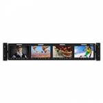 TV Logic RKM-443A (RKM443A) Four-LCD screen 4.3-inch 2RU Multi-Channel Rack Monitor - SDI, Composite TV Logic RKM-443A (RKM443A) Four-LCD screen 4.3-inch 2RU Multi-Channel Rack Monitor - SDI, Composite