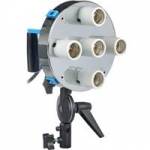 Westcott 4820 Spiderlite TD5 with tilter bracket (220V input) (Excludes lamps and Soft box) Westcott 4820 Spiderlite TD5 with tilter bracket (220V input) (Excludes lamps and Soft box)