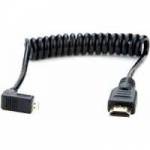 Atomos Coiled Right Angled Micro HDMI to Straight Full Size HDMI Cable for the Ninja Star (30-45cm) (AO-ATOMCAB007) Atomos Coiled Right Angled Micro HDMI to Straight Full Size HDMI Cable for the Ninja Star (30-45cm) (AO-ATOMCAB007)