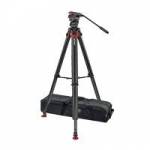 Sachtler 0495 (SAC-0495) System FSB 6 Sideload with Flowtech 75 Carbon Fibre Tripod with Mid-Level Spreader and Rubber Feet Sachtler 0495 (SAC-0495) System FSB 6 Sideload with Flowtech 75 Carbon Fibre Tripod with Mid-Level Spreader and Rubber Feet