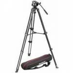 Manfrotto MVK500AM (MVK-500AM) Lightweight Fluid Video Head with Twin Leg Tripod and Middle Spreader Manfrotto MVK500AM (MVK-500AM) Lightweight Fluid Video Head with Twin Leg Tripod and Middle Spreader