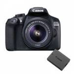 Canon EOS 1300D 18.7MP Megapixel Digital SLR Camera Power Kit with Canon EF-S 18-55mm IS II Lens and LP-E10 Battery (p/n 1160C065AA) Canon EOS 1300D 18.7MP Megapixel Digital SLR Camera Power Kit with Canon EF-S 18-55mm IS II Lens and LP-E10 Battery (p/n 1160C065AA)