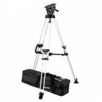 Miller 3035 ArrowX 3 Sprinter II 1-Stage Alloy Tripod System with Fluid Head (See Included tab for content) (3035) Miller 3035 ArrowX 3 Sprinter II 1-Stage Alloy Tripod System with Fluid Head (See Included tab for content) (3035)