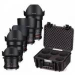 Samyang VDSLR Lens Kit 3 - Contains 14mm - 24mm - 35mm - 50mm - 85mm Lenses and Custom Case, Canon EF Mount (7410) Samyang VDSLR Lens Kit 3 - Contains 14mm - 24mm - 35mm - 50mm - 85mm Lenses and Custom Case, Canon EF Mount (7410)