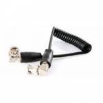 Teradek TER-BIT040 (TERBIT040) Coiled SDI - 25cm BNC to BNC Cable Teradek TER-BIT040 (TERBIT040) Coiled SDI - 25cm BNC to BNC Cable