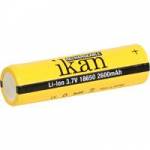 Ikan IB-18650-26 (IB1865026) 18650, 3.7V, 2600mAh Li-Ion Battery Ikan IB-18650-26 (IB1865026) 18650, 3.7V, 2600mAh Li-Ion Battery