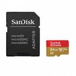 SanDisk SDSQXVF-064G-GN6AA (SDSQXVF064GGN6AA) Extreme microSDXC 64GB with SD Adapter for Action Sports Cameras 90MB/s V30 UHS-I SanDisk SDSQXVF-064G-GN6AA (SDSQXVF064GGN6AA) Extreme microSDXC 64GB with SD Adapter for Action Sports Cameras 90MB/s V30 UHS-I