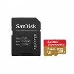 SanDisk SDSQXWG-064G-GN6MA (SDSQXWG064GGN6MA) Extreme Plus MicroSDXC 64GB with SD Adapter 95MB/s V30 UHS-I SanDisk SDSQXWG-064G-GN6MA (SDSQXWG064GGN6MA) Extreme Plus MicroSDXC 64GB with SD Adapter 95MB/s V30 UHS-I