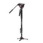 Manfrotto MVMXPRO500 (MVMX-PRO500) XPRO 4 Section Video Monopod with Fluid Head & FLUIDTECH Base Manfrotto MVMXPRO500 (MVMX-PRO500) XPRO 4 Section Video Monopod with Fluid Head & FLUIDTECH Base