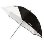 Westcott 2012 32 inch Optical White Satin Umbrella with Removable Black Cover (860055) Westcott 2012 32 inch Optical White Satin Umbrella with Removable Black Cover (860055)