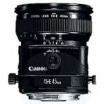 Canon TS-E 45mm F2.8 Tilt and Shift standard Focal Length Lens (p/n 2536A019AA) Canon TS-E 45mm F2.8 Tilt and Shift standard Focal Length Lens (p/n 2536A019AA)