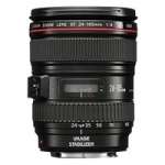 Canon EF 24-105mm f/4L Is UsM EOS mount 35mm SLR zoom lens (Canon p/n 0344B006AA) Canon EF 24-105mm f/4L Is UsM EOS mount 35mm SLR zoom lens (Canon p/n 0344B006AA)