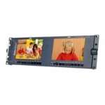 Datavideo TLM-702HD (TLM702HD) 2 X 7-inch HD Monitor - HD/SDI, HDMI input Rackmounted Datavideo TLM-702HD (TLM702HD) 2 X 7-inch HD Monitor - HD/SDI, HDMI input Rackmounted