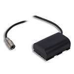 Hawk-Woods DC-5D2 (DC5D2) Canon EOS D5/D7 Dummy Battery Power Adaptor to cable mounted hirose (M) / 45cm Hawk-Woods DC-5D2 (DC5D2) Canon EOS D5/D7 Dummy Battery Power Adaptor to cable mounted hirose (M) / 45cm