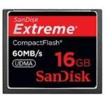Sandisk SDCFX-016G-X46 (SDCFX016GX46) 16GB CF Extreme 60 MB/s Compact Flash Card Sandisk SDCFX-016G-X46 (SDCFX016GX46) 16GB CF Extreme 60 MB/s Compact Flash Card