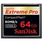 Sandisk SDCFXP-064G-X46 (SDCFXP064GX46) 64GB CF Extreme Pro 90 MB/s Extreme Pro CompactFlash Card Sandisk SDCFXP-064G-X46 (SDCFXP064GX46) 64GB CF Extreme Pro 90 MB/s Extreme Pro CompactFlash Card