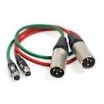 CVP SD-XL-2 (SDXL2) Audio Mixer Cable 3 pin mini XLR to Male XLR - connects balanced TA3 outputs to balanced XLR for Sound Devices 302, 552, 702, 722, 744 & 788 CVP SD-XL-2 (SDXL2) Audio Mixer Cable 3 pin mini XLR to Male XLR - connects balanced TA3 outputs to balanced XLR for Sound Devices 302, 552, 702, 722, 744 & 788