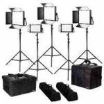 Ikan LB-3F2H (LB3F2H) Lyra Bi-Colour 5-Point LED Soft Panel Light Kit including 3x LB10 and 2x LB5 Ikan LB-3F2H (LB3F2H) Lyra Bi-Colour 5-Point LED Soft Panel Light Kit including 3x LB10 and 2x LB5