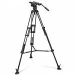 Manfrotto MVKN8TWINM (MVKN8TWINM) Nitrotech N8 and 546B Twin Legs Tripod with Mid-Level Spreader Manfrotto MVKN8TWINM (MVKN8TWINM) Nitrotech N8 and 546B Twin Legs Tripod with Mid-Level Spreader