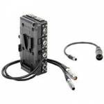 Wooden Camera D-Box Power Distributor compatible with the ARRI Alexa Mini with a V-Mount (p/n 209200) Wooden Camera D-Box Power Distributor compatible with the ARRI Alexa Mini with a V-Mount (p/n 209200)