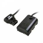 Hawk-Woods LR-12U (LR12U) Power-Con (Male) to LP-E6 Dummy Battery Cable for Blackmagic Video Assist - 45cm Hawk-Woods LR-12U (LR12U) Power-Con (Male) to LP-E6 Dummy Battery Cable for Blackmagic Video Assist - 45cm