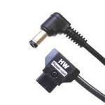 Hawk-Woods LR-35 (LR35) Power-Con (Male) to DC 2.5mm Jack R/A Cable for Blackmagic Video Assist Hawk-Woods LR-35 (LR35) Power-Con (Male) to DC 2.5mm Jack R/A Cable for Blackmagic Video Assist