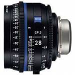 Zeiss CP.3 28mm T2.1 Compact Prime Cine Lens - PL Mount | Available in Feet and Meter Scale (2193-344 / 2193-339) Zeiss CP.3 28mm T2.1 Compact Prime Cine Lens - PL Mount | Available in Feet and Meter Scale (2193-344 / 2193-339)