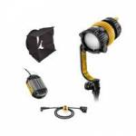Dedolight SYS-DLED3-T-ABS (SYSDLED3TABS) Tungsten LED System includes, Fixture, Barndoors, Dimmer and Transformer - Battery Powered Dedolight SYS-DLED3-T-ABS (SYSDLED3TABS) Tungsten LED System includes, Fixture, Barndoors, Dimmer and Transformer - Battery Powered