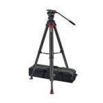 Sachtler 0465 (SAC-0465) System FSB 6 Touch & Go with Flowtech 75 Carbon Fibre Tripod with Mid-Level Spreader and Rubber Feet Sachtler 0465 (SAC-0465) System FSB 6 Touch & Go with Flowtech 75 Carbon Fibre Tripod with Mid-Level Spreader and Rubber Feet