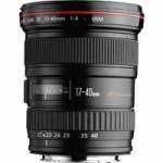 Canon EF 17-40mm f/4L UsM Ultra Wide Angle Zoom Lens (p/n 8806A007AA) Canon EF 17-40mm f/4L UsM Ultra Wide Angle Zoom Lens (p/n 8806A007AA)