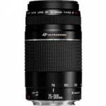 Canon EF 75-300mm f/4-5.6 III USM EOS Mount 35mm SLR Zoom Lens (p/n 6472A012AA) Canon EF 75-300mm f/4-5.6 III USM EOS Mount 35mm SLR Zoom Lens (p/n 6472A012AA)