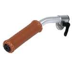Vocas Handgrip with soft comfortable leather handle, can be used on both sides of the rail bracket - 0390-0005 (03900005) Vocas Handgrip with soft comfortable leather handle, can be used on both sides of the rail bracket - 0390-0005 (03900005)
