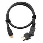 Zacuto 18inch mini to standard HDMI cable with hinged HDMI connector - Z-HDMI (ZHDMI) Zacuto 18inch mini to standard HDMI cable with hinged HDMI connector - Z-HDMI (ZHDMI)