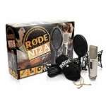Rode NT2-A (NT2A) Multi Pattern Dual Condenser Microphone supplied with combined shock mount/popshield, 6m cable, dust cover and instructional DVD Rode NT2-A (NT2A) Multi Pattern Dual Condenser Microphone supplied with combined shock mount/popshield, 6m cable, dust cover and instructional DVD