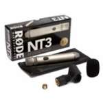 Rode NT3 (NT-3) Studio and Location Multi-Powered Condenser Microphone Rode NT3 (NT-3) Studio and Location Multi-Powered Condenser Microphone