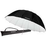 Westcott 4634 7ft White/Black Diffusion Parabolic Umbrella (2.2m) (860365) Westcott 4634 7ft White/Black Diffusion Parabolic Umbrella (2.2m) (860365)