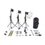 Dedolight KD3M (KD-3M) 3 head 150w master dimmer kit with soft case Dedolight KD3M (KD-3M) 3 head 150w master dimmer kit with soft case
